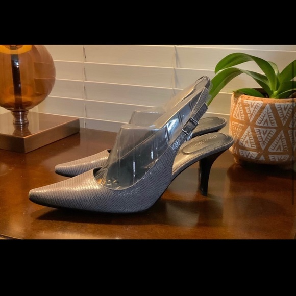 Gray Calvin Klein Heels - Picture 7 of 8